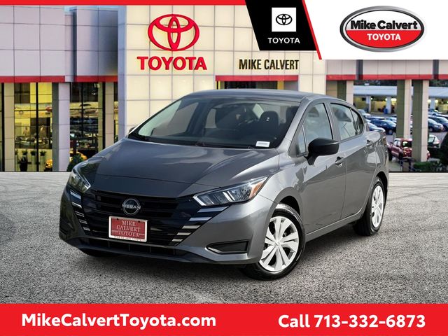 Gray (Gun Metallic) 2024 Nissan Versa Sedan Front-Wheel Drive Continuously Variable Transmission