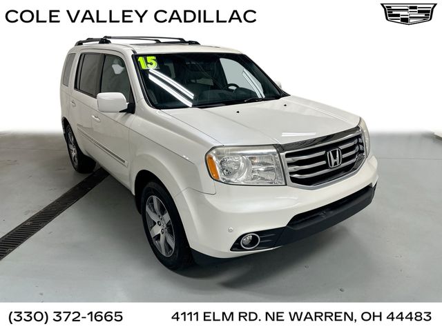 Taffeta White 2015 Honda Pilot Touring SUV / Crossover Front-Wheel Drive 5-Speed Automatic
