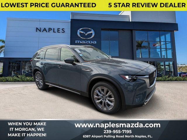 New Machine Gray Metallic 2026 Mazda CX-90 PHEV Premium Plus AWD