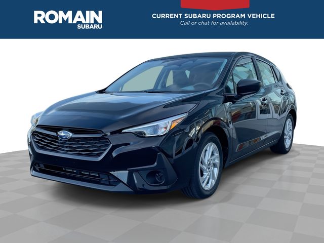 Crystal Black Silica 2025 Subaru Impreza AWD Wagon All-Wheel Drive Continuously Variable Transmission