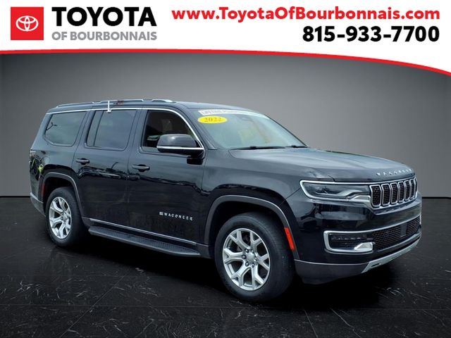 Diamond Black Crystal Pearlcoat 2022 Jeep Wagoneer SUV / Crossover Four-Wheel Drive 8-Speed Automatic