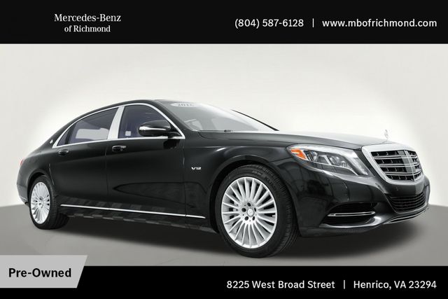 Obsidian Black Metallic 2016 Mercedes-Benz S-Class Sedan Rear-Wheel Drive 7-Speed Automatic