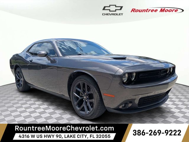 Gray (Granite Pearlcoat) 2021 Dodge Challenger SXT RWD Coupe Rear-Wheel Drive 8-Speed Automatic