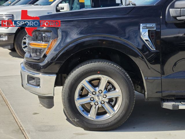 2024 Agate Black Metallic Ford F-150 XLT RWD Truck