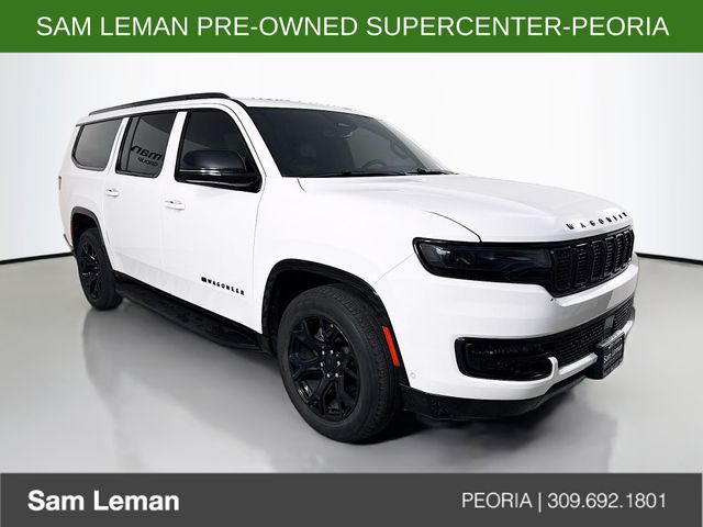 Bright White Clearcoat 2024 Jeep Wagoneer L Series II 4WD SUV / Crossover Four-Wheel Drive 8-Speed Automatic