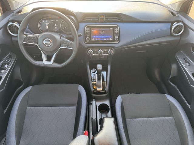 2025 Nissan Versa 1.6 SV Red at Bravo Nissan