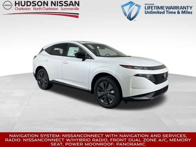 2025 Everest White Pearl Tricoat Nissan Murano SL AWD SUV