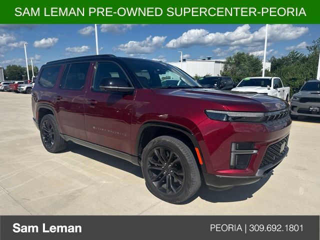 Velvet Red Pearlcoat (DISC) 2026 Jeep Grand Wagoneer SUV / Crossover Four-Wheel Drive 8-Speed Automatic
