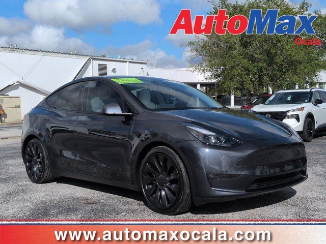 Stealth Gray 2025 Tesla Model Y SUV / Crossover All-Wheel Drive 1-Speed Automatic