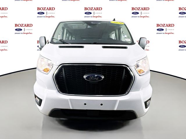 2021 Oxford White Ford Transit-350 XLT 15 passenger RWD Van