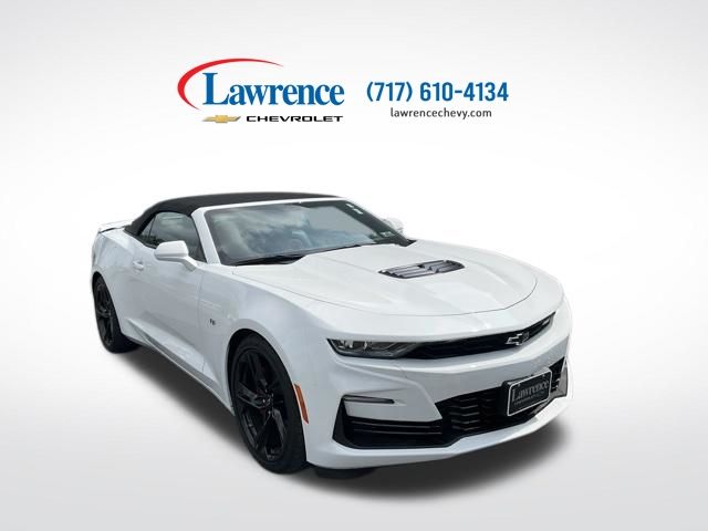 Summit White 2023 Chevrolet Camaro Convertible Rear-Wheel Drive Automatic