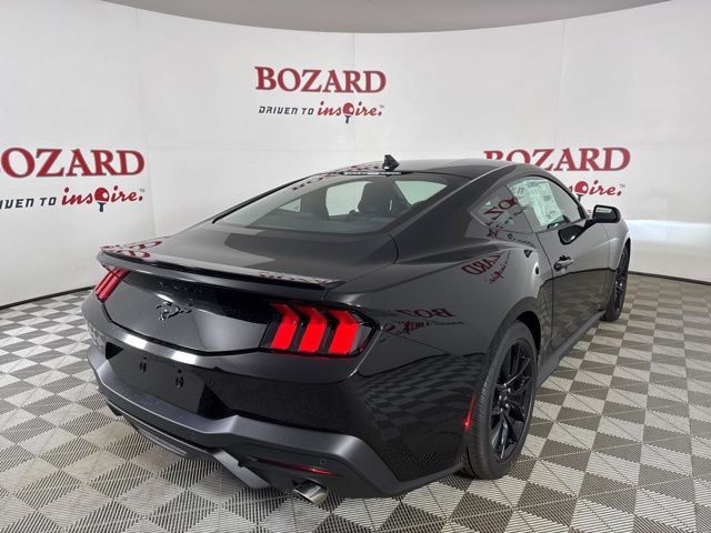 2025 Shadow Black Ford Mustang EcoBoost RWD Coupe