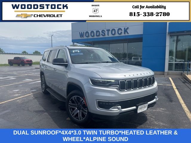 Silver Zynith 2024 Jeep Wagoneer 4WD SUV / Crossover Four-Wheel Drive 8-Speed Automatic
