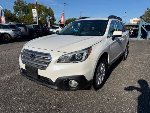 Crystal White Pearl 2017 Subaru Outback Wagon All-Wheel Drive Continuously Variable Transmission