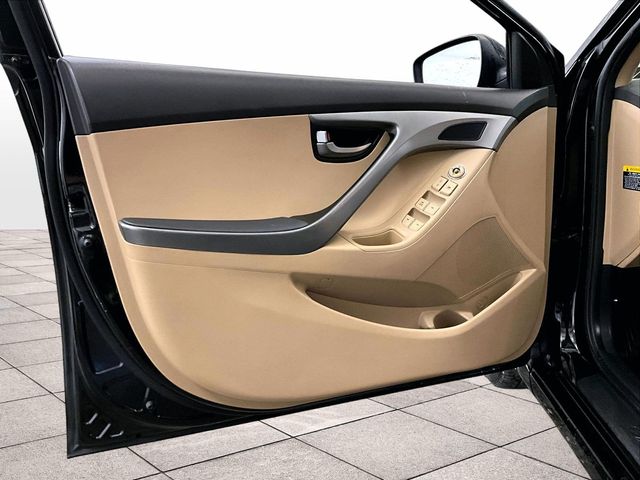 2013 Hyundai Elantra GLS Black at Klick Lewis Buick Chevrolet