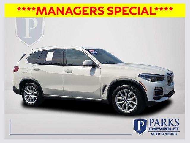 Alpine White 2020 BMW X5 SUV / Crossover Rear-Wheel Drive 8-Speed Automatic
