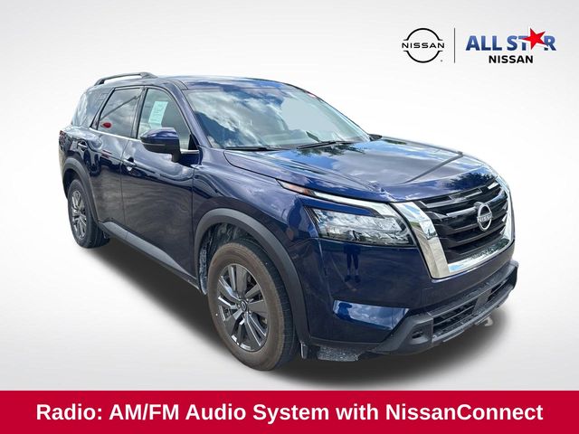 Deep Ocean Blue Pearl 2025 Nissan Pathfinder SUV / Crossover Front-Wheel Drive 9-Speed Automatic