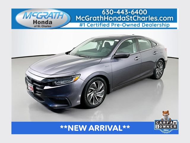 Gray (Modern Steel Metallic) 2022 Honda Insight Sedan Front-Wheel Drive Continuously Variable Transmission