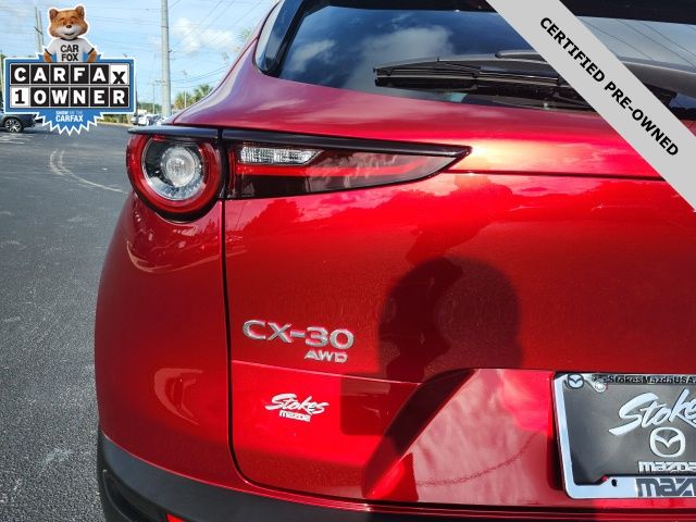 2025 Mazda CX-30 2.5 S Select Sport Red at Mazda of Columbia