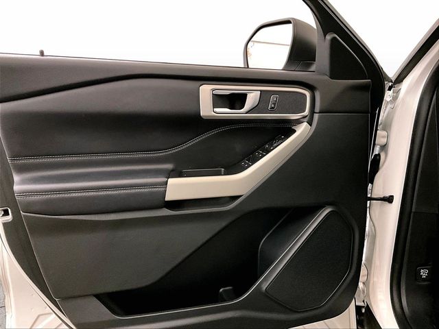 2021 Ford Explorer XLT White at Honda North