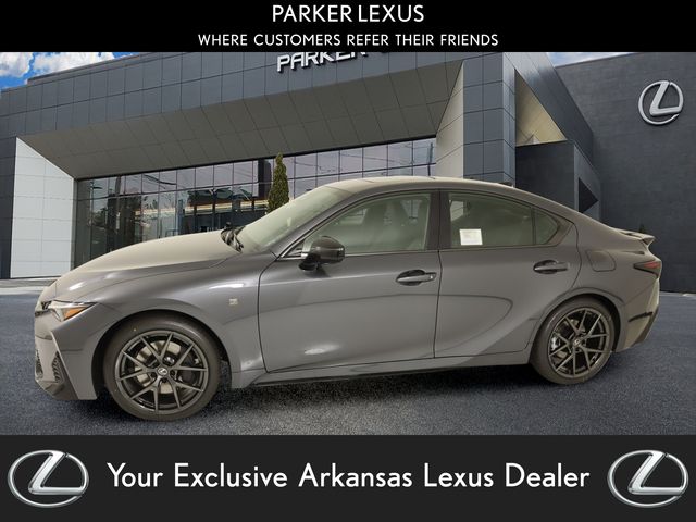 Gray 2026 Lexus IS 350 F Sport Design RWD Sedan Rear-Wheel Drive 8-Speed Dual Clutch