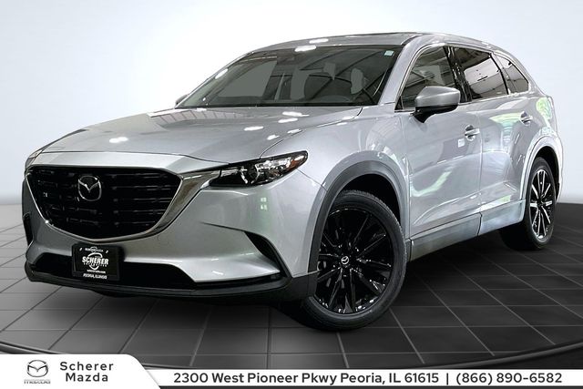Sonic Silver Metallic 2023 Mazda CX-9 SUV / Crossover All-Wheel Drive 6-Speed Automatic