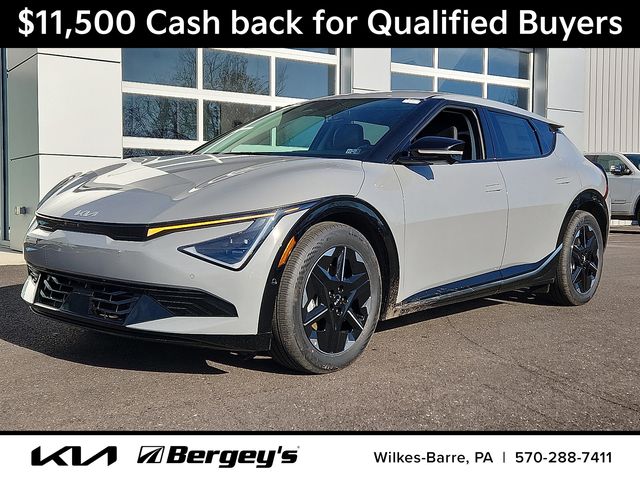 Wolf Gray 2025 Kia EV6 Wind AWD SUV / Crossover All-Wheel Drive 1-Speed Automatic