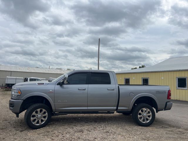 Billet Silver Metallic Clearcoat 2019 RAM 2500 Laramie Crew Cab 4WD Pickup Truck Four-Wheel Drive 6-Speed Automatic