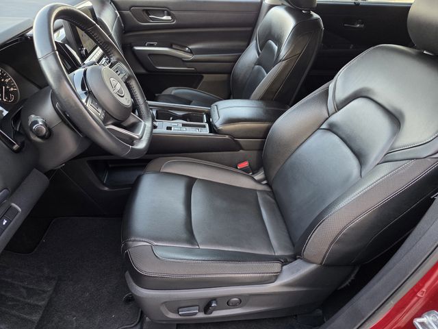 2023 Nissan Pathfinder SL Red at Big Star Buick GMC