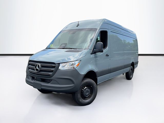 Blue / Gray 2026 Mercedes-Benz Sprinter Cargo Van All-Wheel Drive 9-Speed Automatic