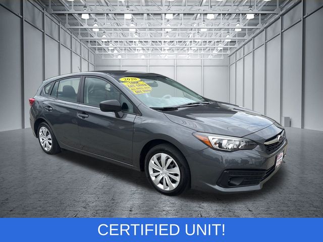 Magnetite Gray Metallic 2020 Subaru Impreza Hatchback All-Wheel Drive Continuously Variable Transmission