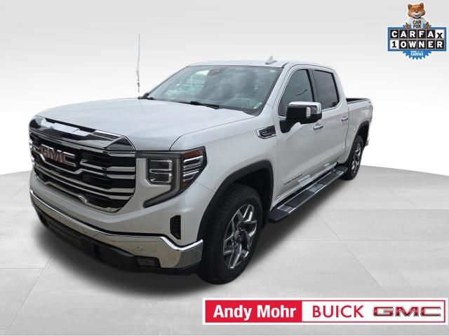 White Frost 2024 GMC Sierra 1500 Pickup Truck Four-Wheel Drive Automatic