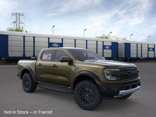 Shelter Green Metallic 2026 Ford Ranger Raptor SuperCrew 4WD Pickup Truck Four-Wheel Drive Automatic