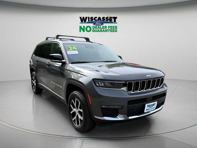 Baltic Gray Metallic Clearcoat 2024 Jeep Grand Cherokee L SUV / Crossover Four-Wheel Drive 8-Speed Automatic