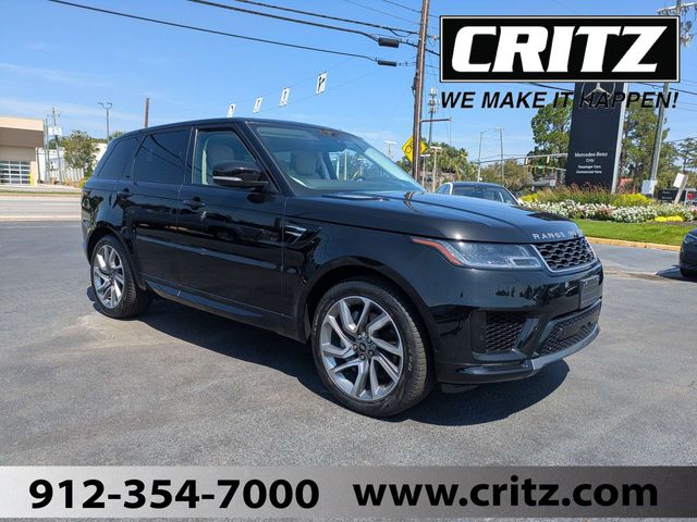 Black 2020 Land Rover Range Rover Sport SUV / Crossover All-Wheel Drive 8-Speed Automatic