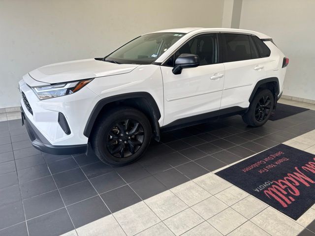 2025 Toyota RAV4 LE White at Big Star Chrysler Jeep Dodge Ram 