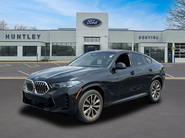 Black Sapphire Metallic 2025 BMW X6 SUV / Crossover All-Wheel Drive 8-Speed Automatic