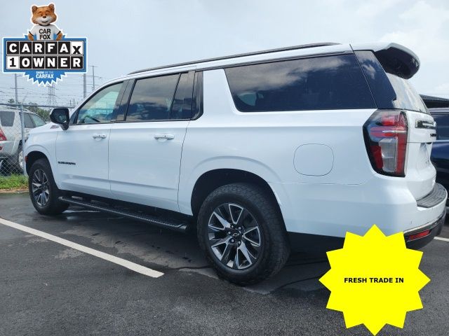 2021 Chevrolet Suburban Z71 White at Coastal Chevrolet Cadillac