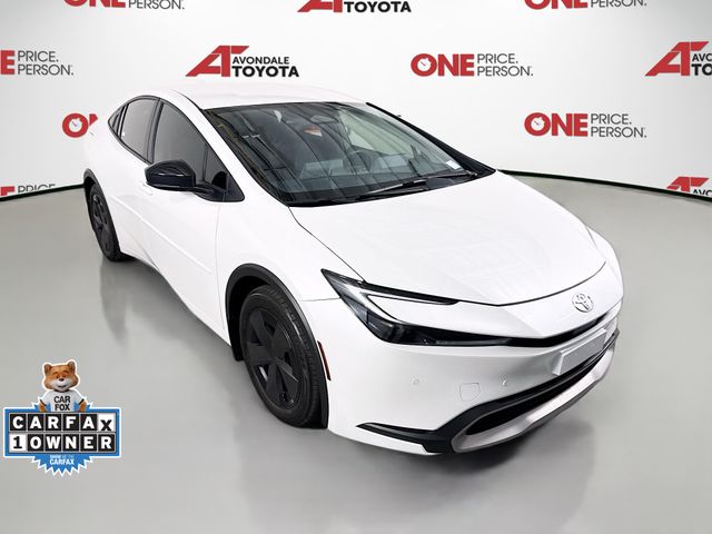 White (Wind Chill Pearl) 2025 Toyota Prius Plug-In Hybrid SE FWD Hatchback Front-Wheel Drive Continuously Variable Transmission