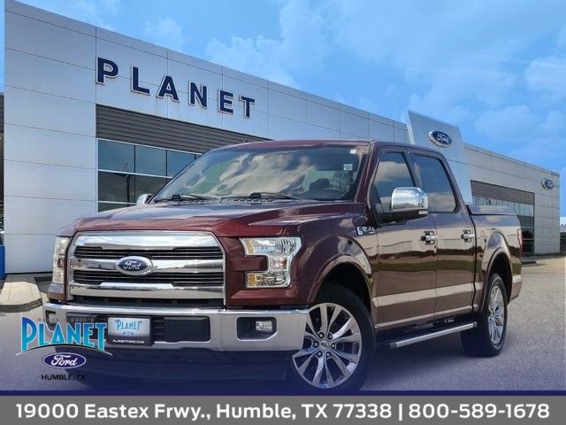 Burnt Orange 2017 Ford F-150 Pickup Truck 4X2 6-Speed Automatic