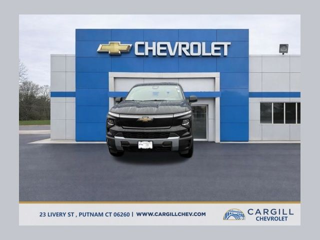 Black 2026 Chevrolet Silverado EV LT Crew Cab (Standard Range) e4WD Pickup Truck All-Wheel Drive 1-Speed Automatic