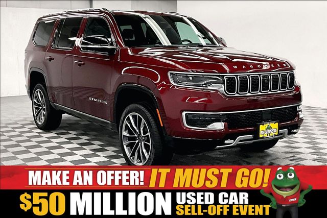 Velvet Red Pearlcoat 2025 Jeep Wagoneer SUV / Crossover Four-Wheel Drive 8-Speed Automatic