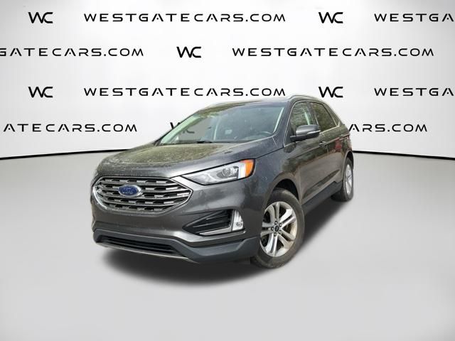 Gray (Magnetic Metallic) 2020 Ford Edge SEL FWD SUV / Crossover Front-Wheel Drive 8-Speed Automatic