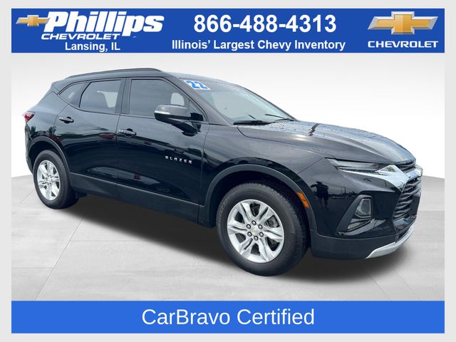 Black 2022 Chevrolet Blazer SUV / Crossover All-Wheel Drive 9-Speed Automatic Overdrive