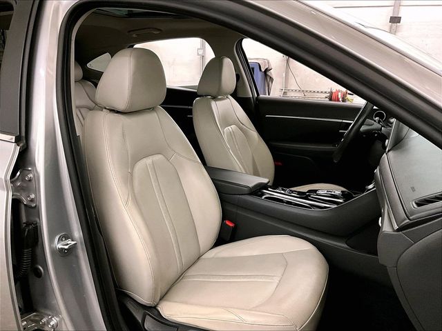 2020 Hyundai Sonata SEL Silver at Phil Fitts Ford