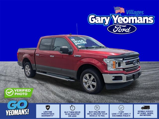 Ruby Red 2019 Ford F-150 XLT SuperCrew RWD Pickup Truck 4X2 Automatic