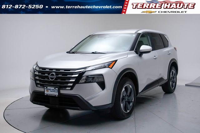 Brilliant Silver Metallic 2025 Nissan Rogue SUV / Crossover All-Wheel Drive Continuously Variable Transmission