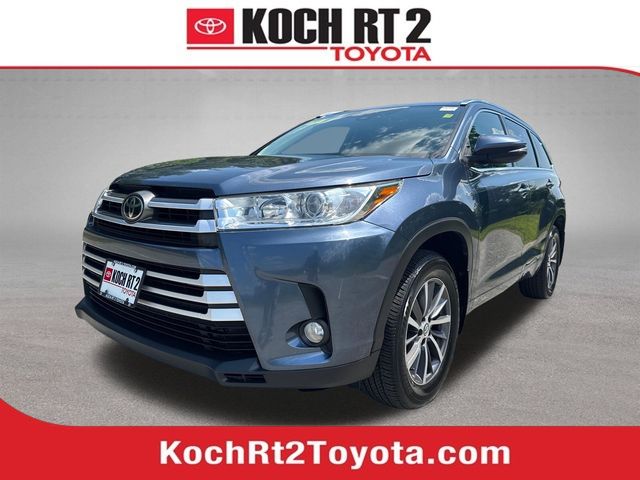 Shoreline Blue Pearl 2017 Toyota Highlander SUV / Crossover All-Wheel Drive 8-Speed Automatic
