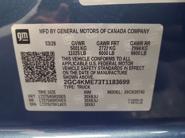 2026 – Chevrolet – Silverado 2500HD
