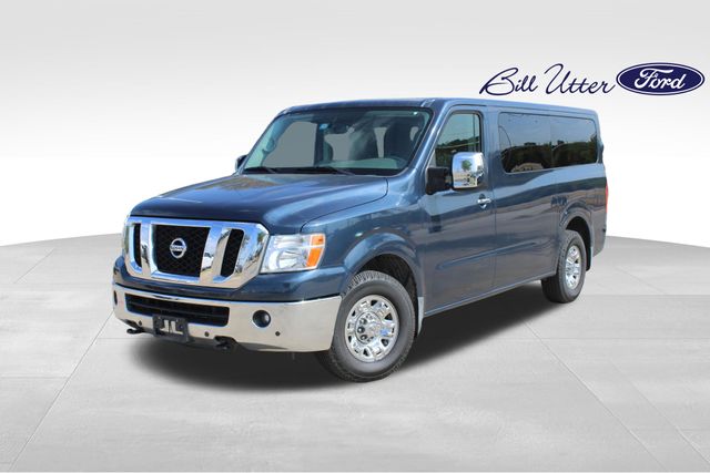 Arctic Blue Metallic 2019 Nissan NV Passenger Van Rear-Wheel Drive 7-Speed Automatic